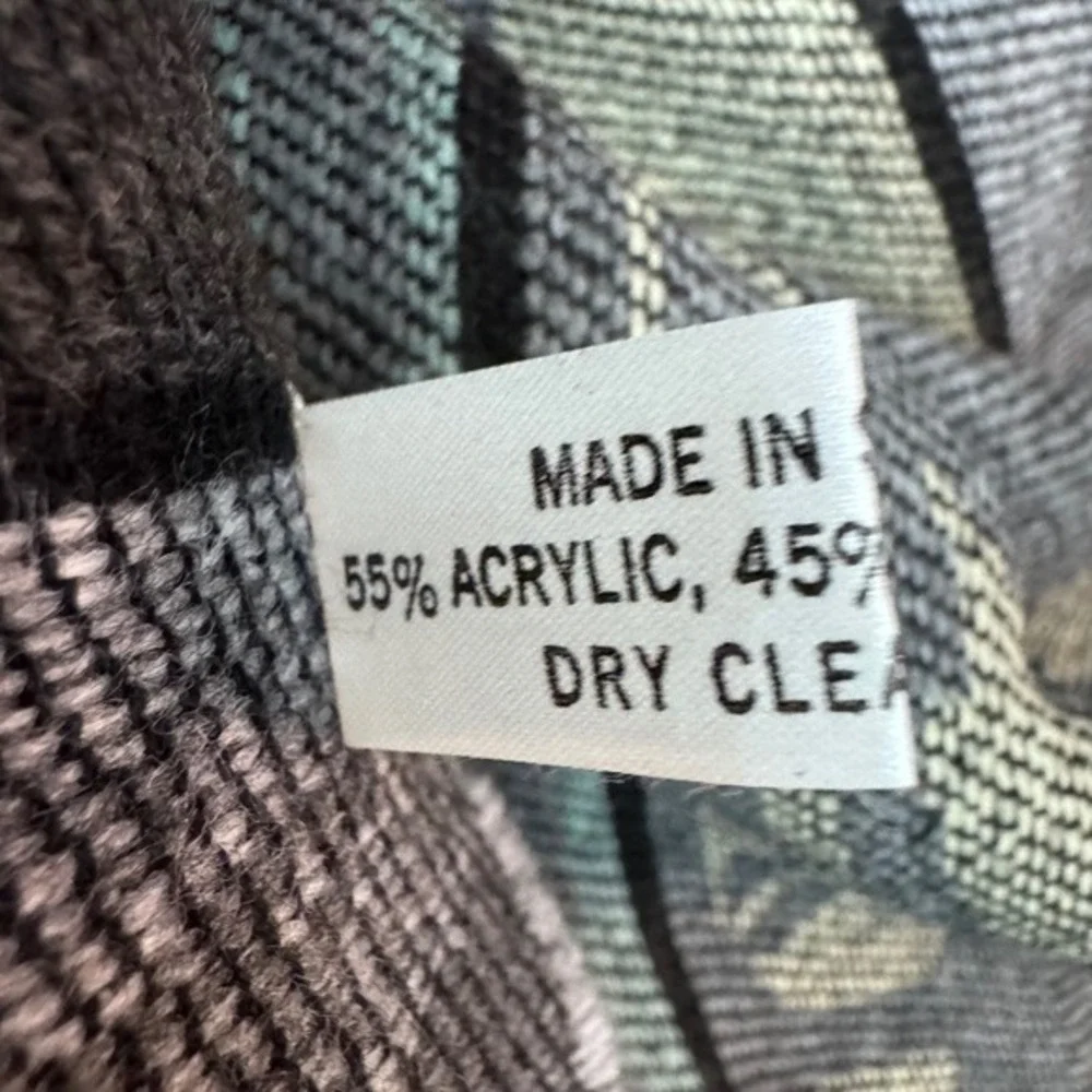Historic‎ Scotland Wool Blend Viking Scarf Wrap Fringe Celtic Woven Scarf Geilo